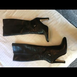 Nine West ‘Aggy’ knee high leather boots